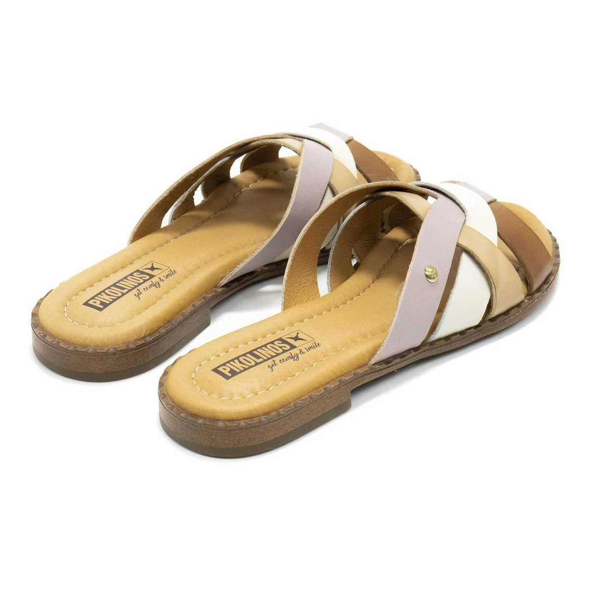 Pikolinos - Women's Algar Leather Slide Sandals