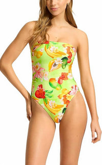 Seafolly - Tropique Bandeau One Piece