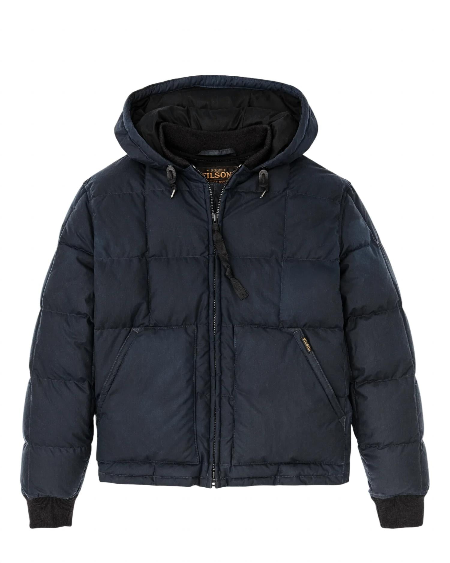 FILSON Waxed Down Jacket in night sky - men's jacket - view 9