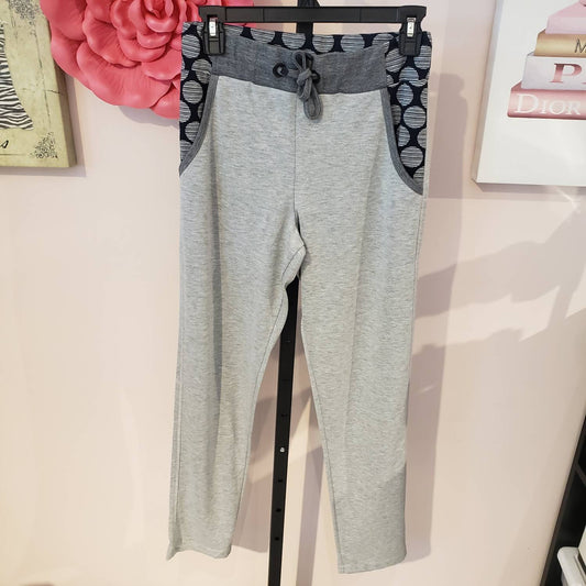 Eversassy - Gray Navy Dot Pant