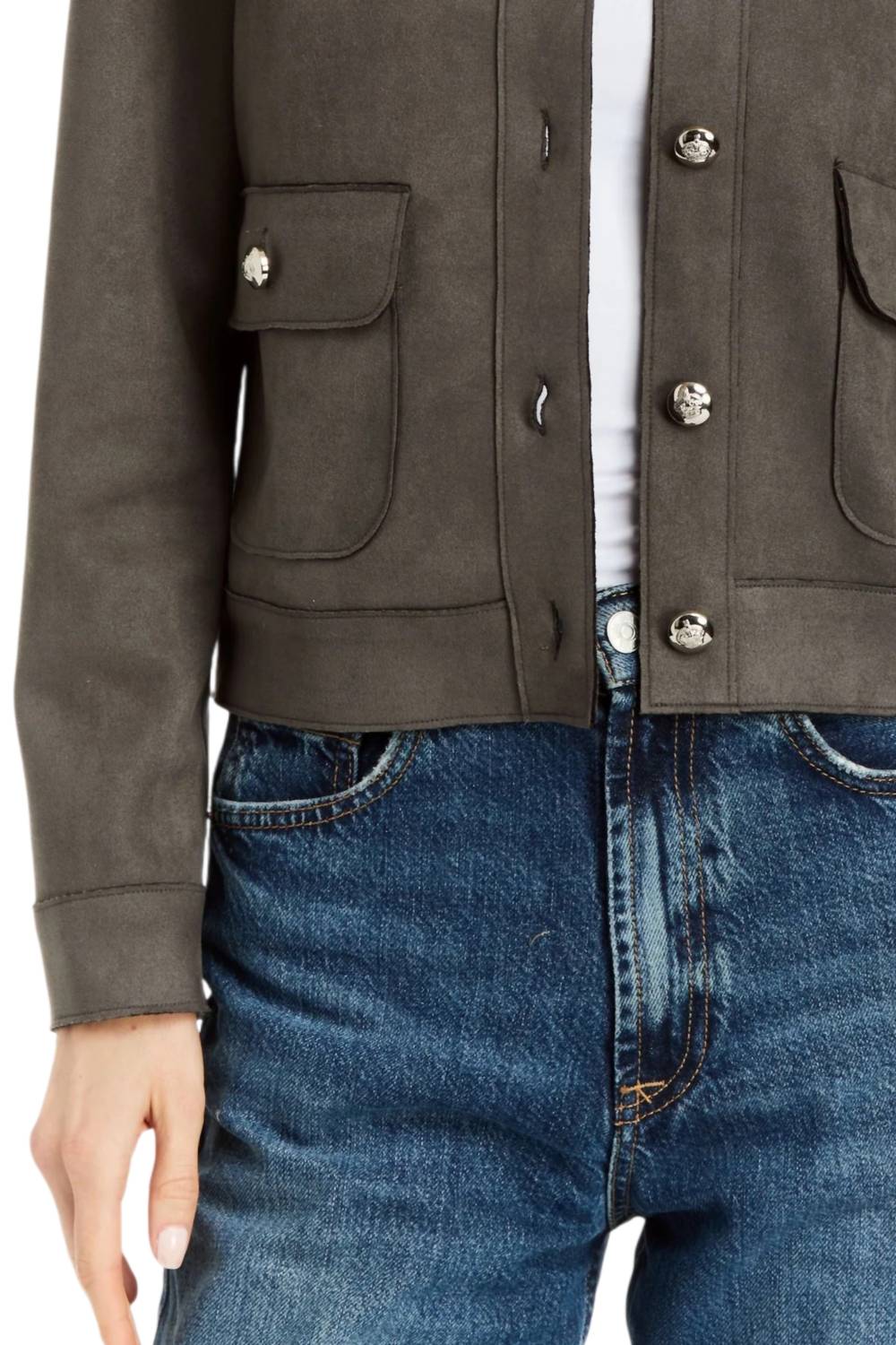 Drew - Berlin Stretch Sueded Jacket
