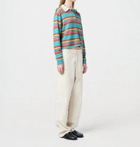 Guest In Residence - Cropped Stripe Rugby Sweater