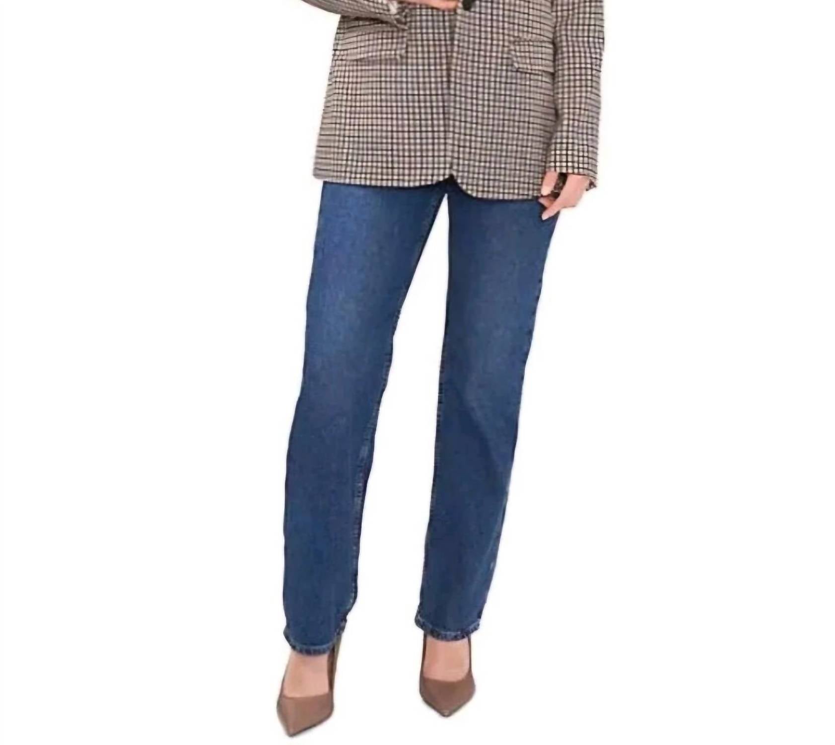 Vince Camuto - Plaid one button Blazer