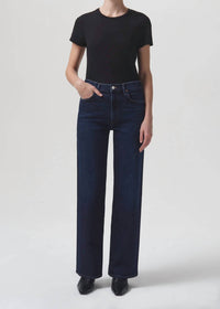 Agolde - Harper Mid Rise Wide Leg Jeans