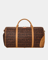 Sprayground - Men's Split Henny Money Check Duffle Bag