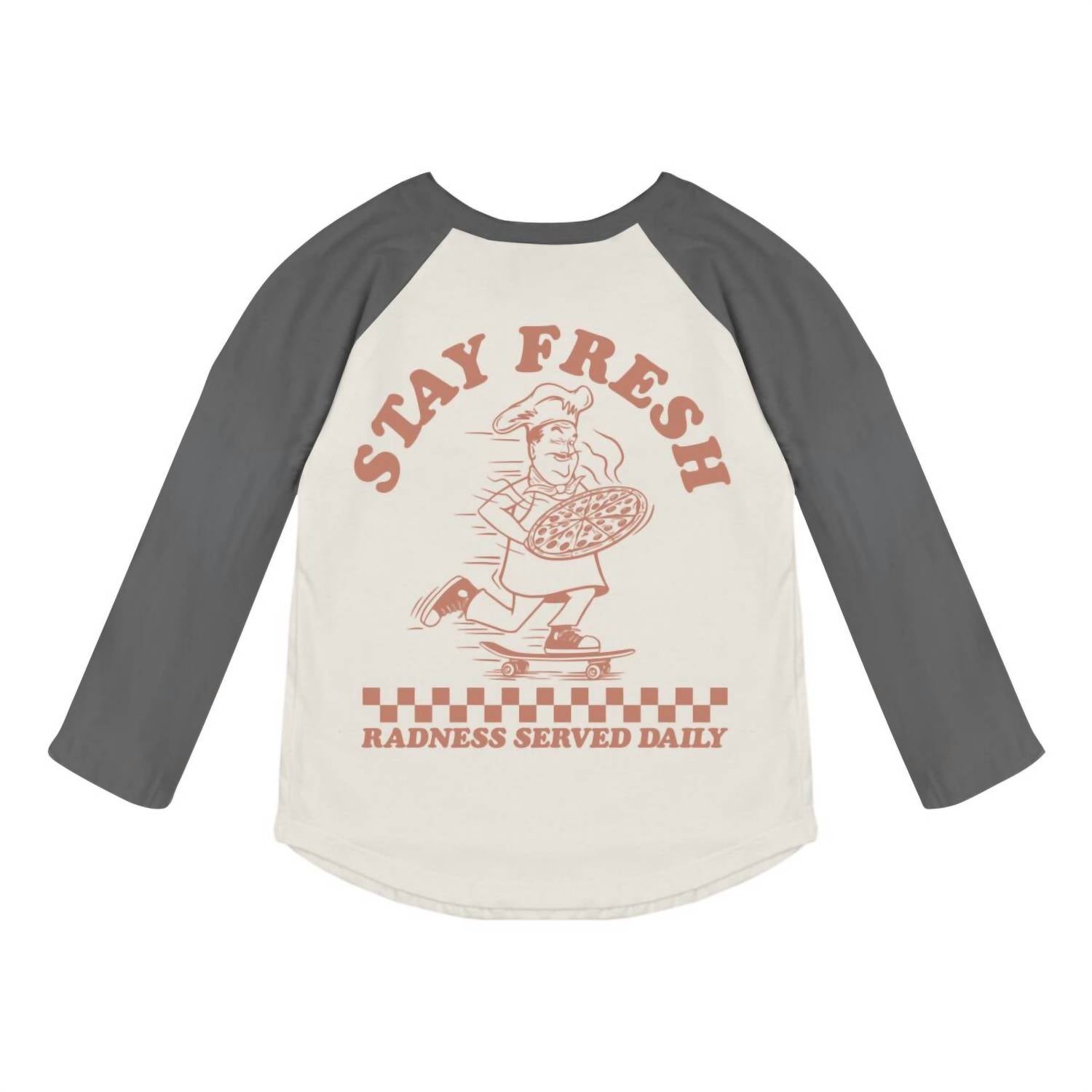Tiny Whales - Boys' Stay Fresh Raglan Tee