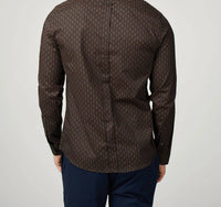 Ben Sherman - Linear Geo Print Long Sleeve Shirt