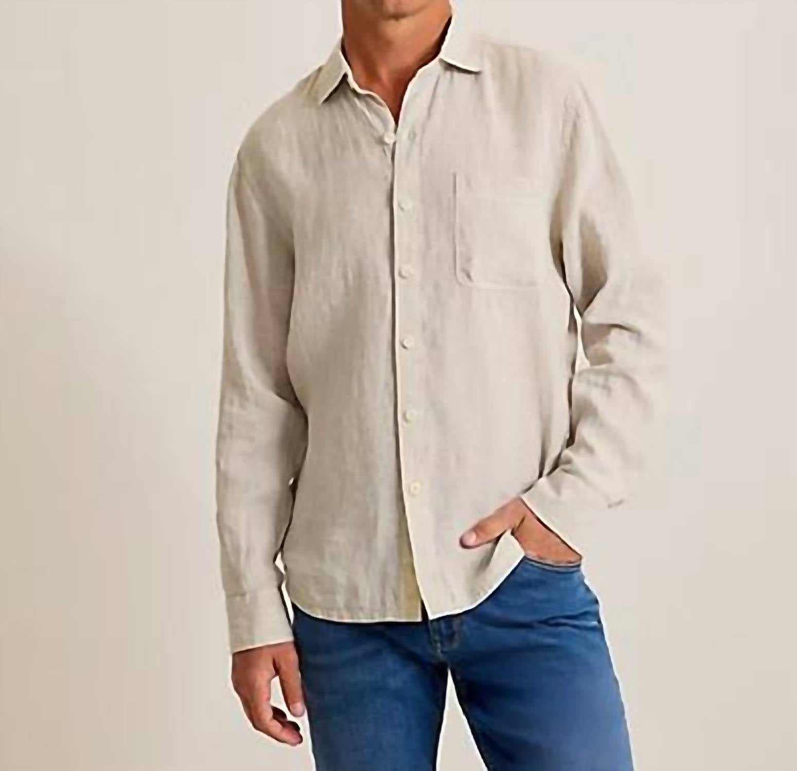 Tommy Bahama - Paradise Breezer Linen Long-sleeve Shirt