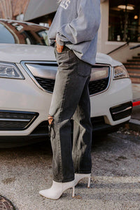 Kancan - Jackson High Waist Distressed Jeans