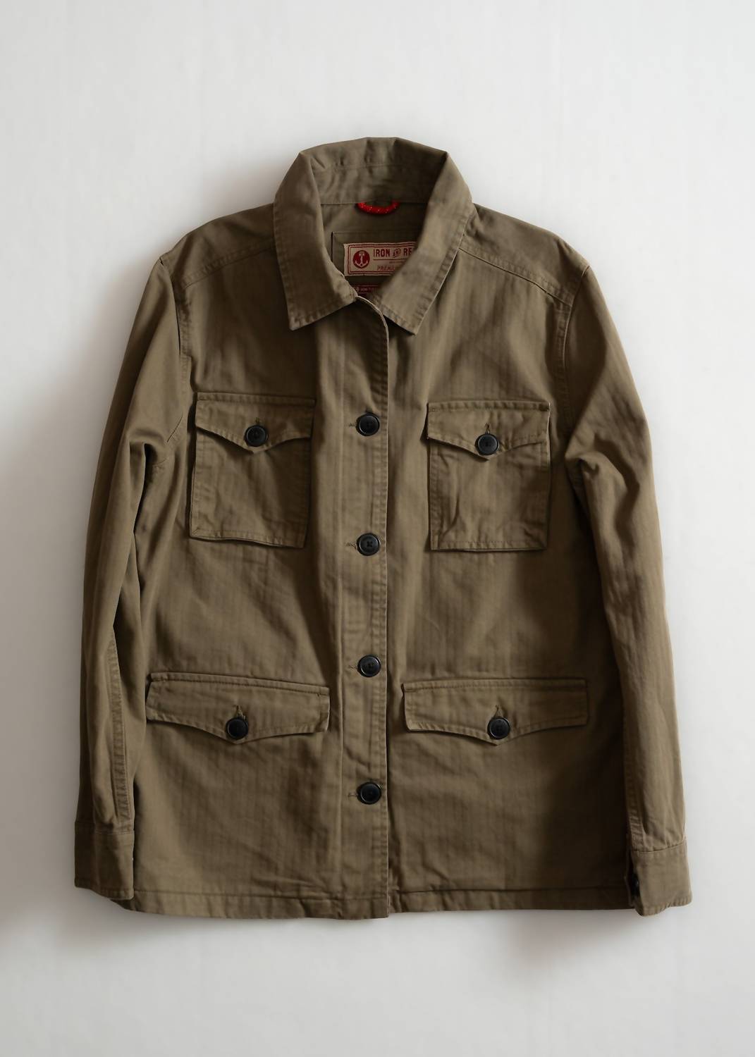 Iron & Resin Connor Jacket in army - women's jacket - alternate view