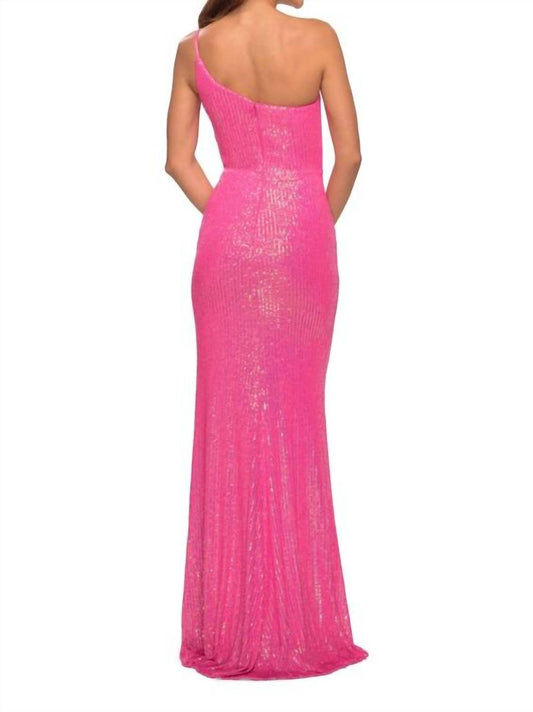La Femme - Women's Sequined Gown