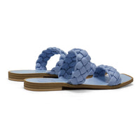 Dolce Vita - Women's Indy Faux Leather Braided Strap Flat Sandal