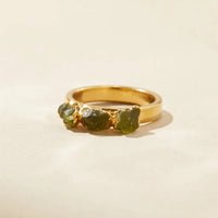 Dani Barbe - Peridot Stacking Ring