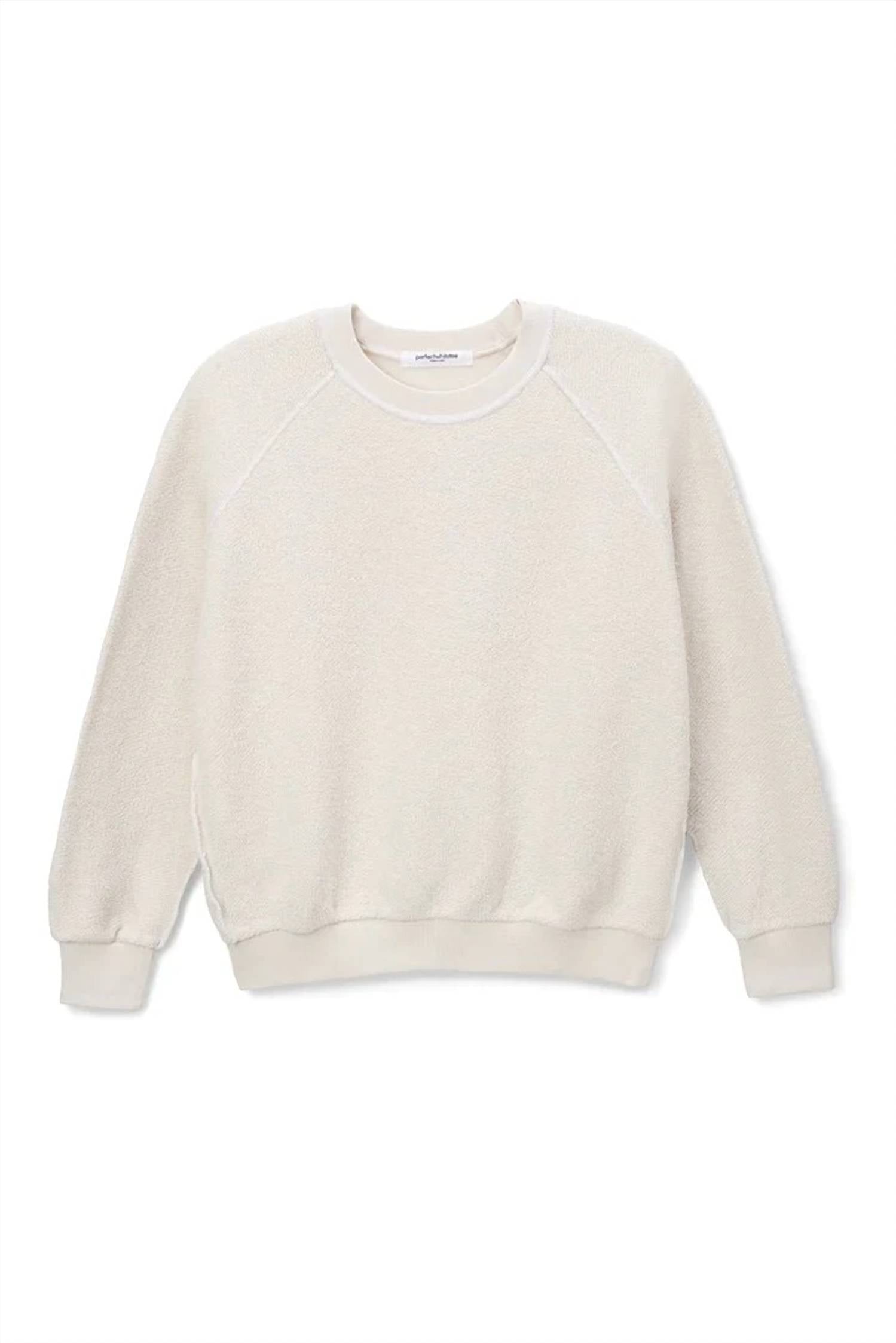 Perfectwhitetee - Ziggy Inside-out Shrunken Sweatshirt