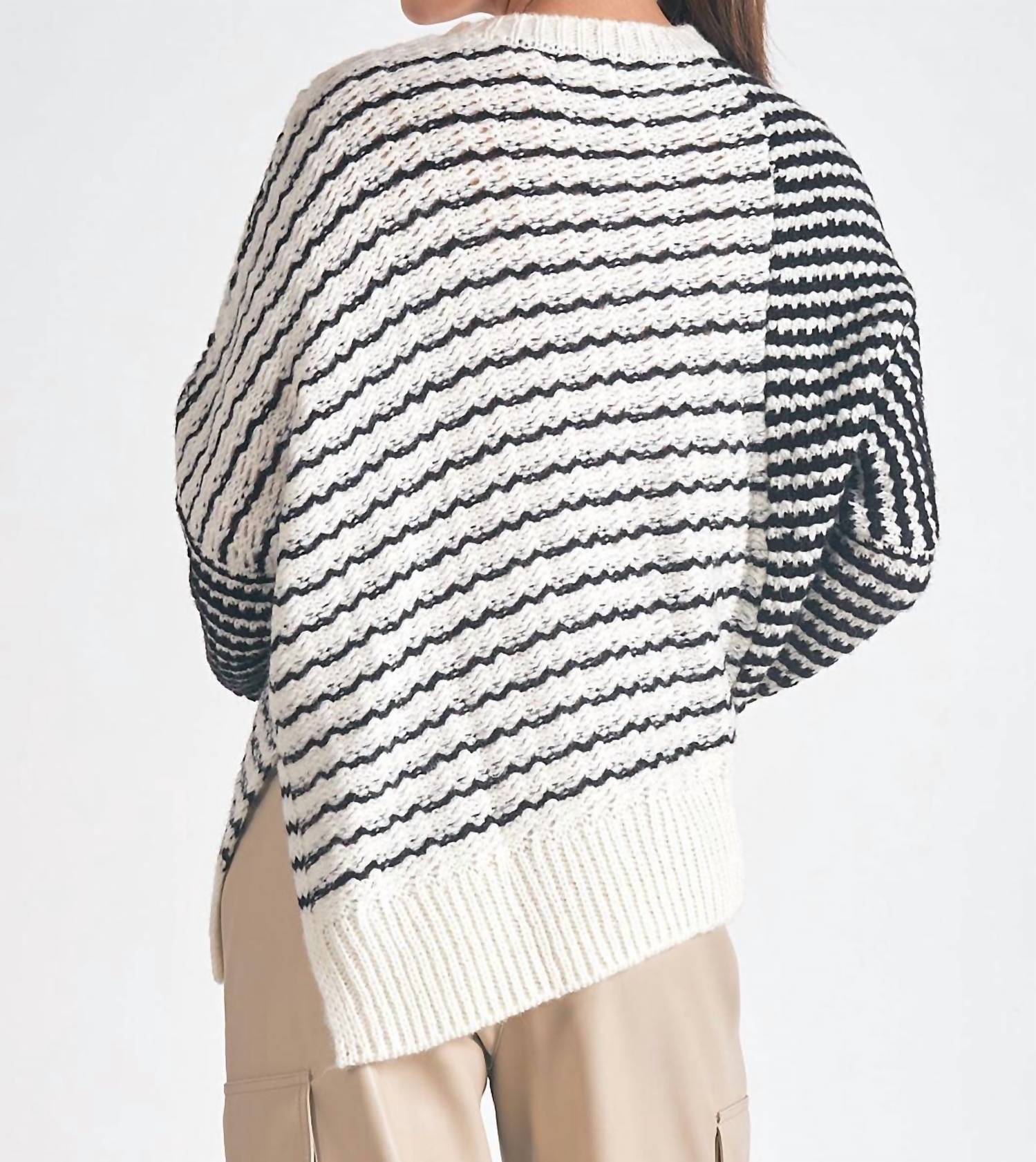 Elan - Mara Asymmetrical Sweater