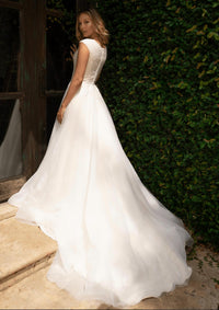 Lore - Geneva Classic A-line Tulle Wedding Dress