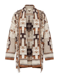L'Agence - Jair Jacquard Frng Cardigan