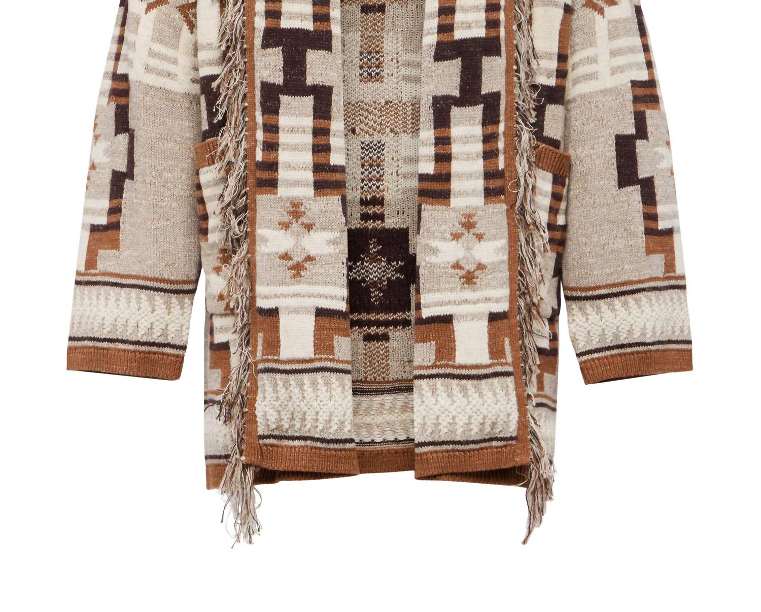 L'Agence - Jair Jacquard Frng Cardigan