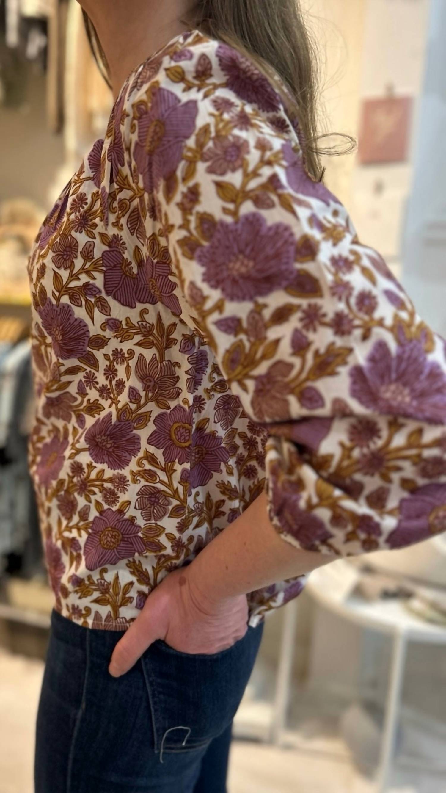 Marea - Sophie Floral Blouse Top