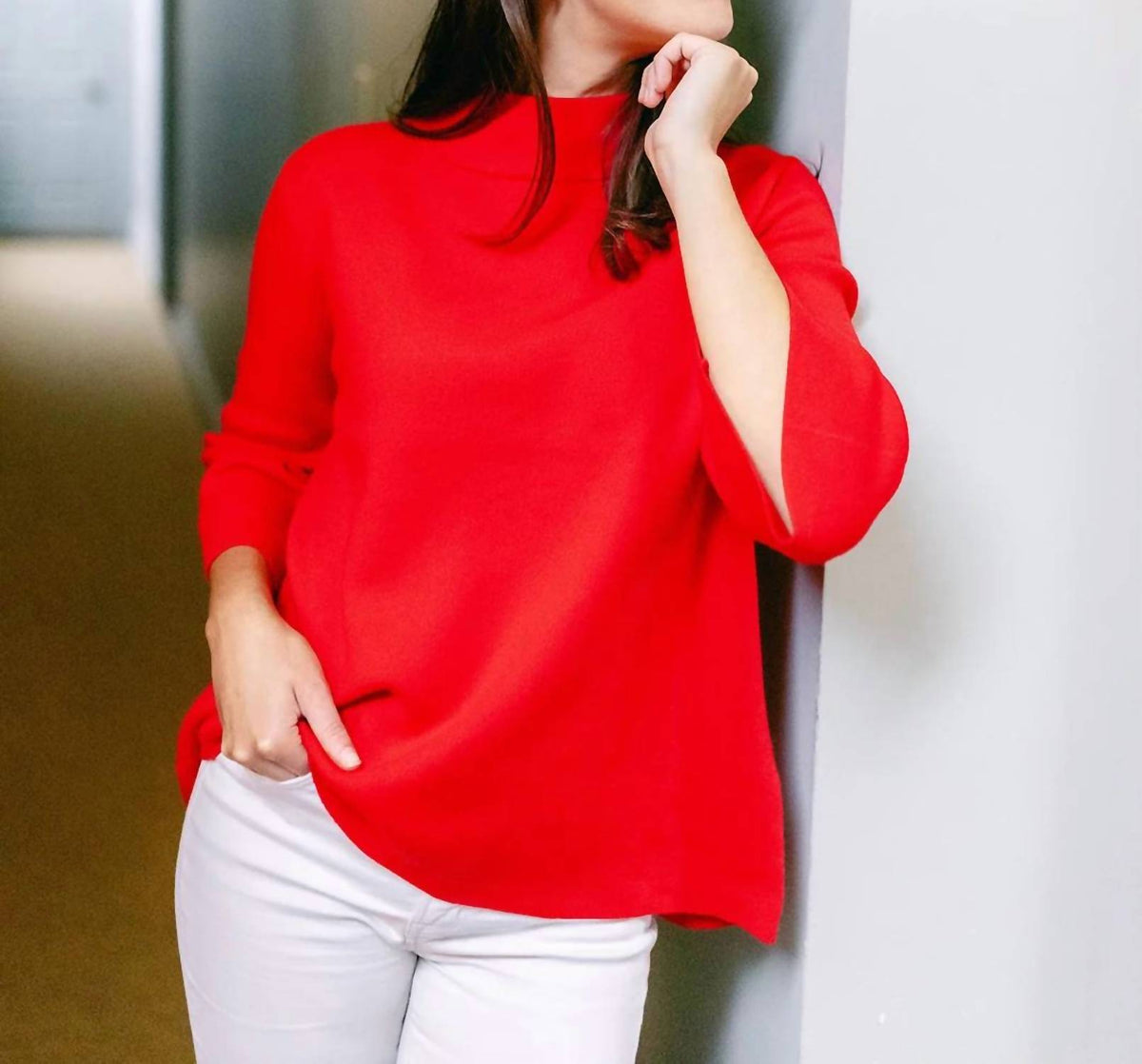 Fate - Mock Neck Pullover Sweater