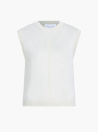 Proenza Schouler Emily Sleeveless Sweater in off white - women's tank top - view 5
