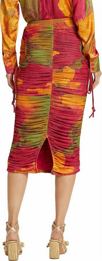 Andrea Iyamah - Taka Mesh Midi Skirt