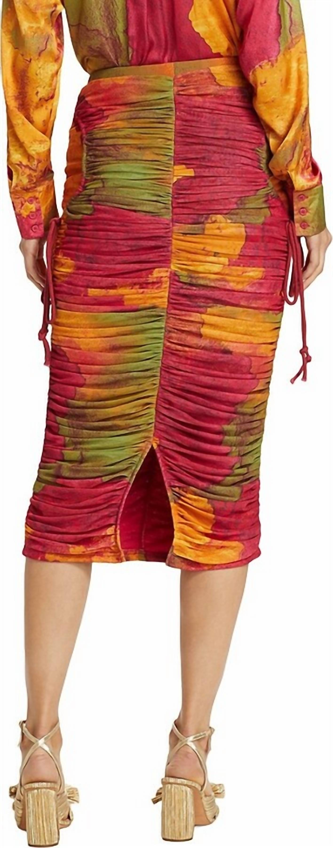 Andrea Iyamah - Taka Mesh Midi Skirt