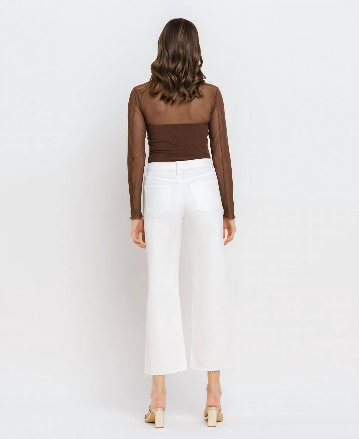 Vervet By Flying Monkey - Olivia Jeans White