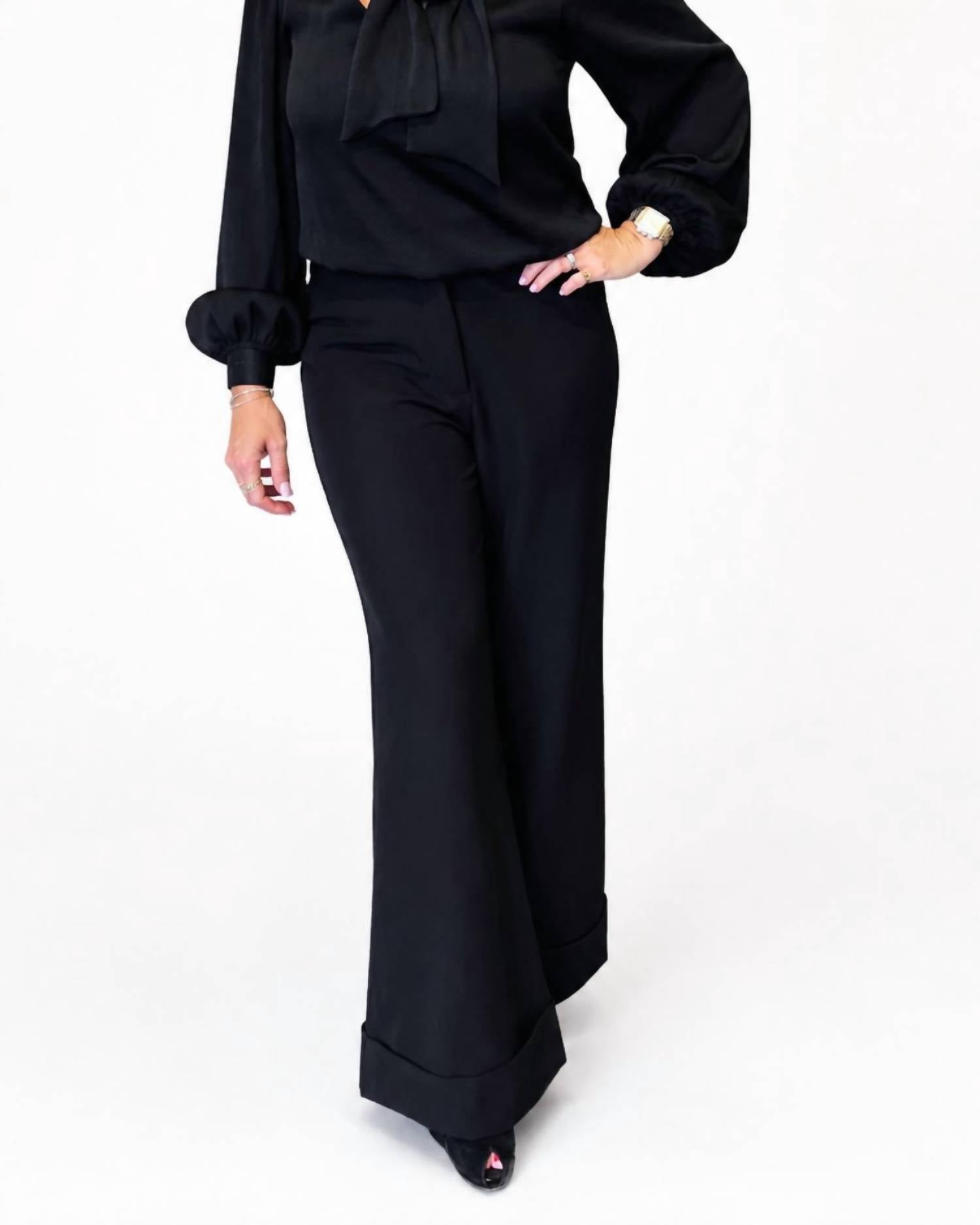 Able - Stretch Bottom Roll Up Pants