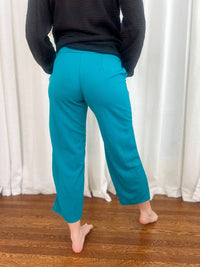 Heimish Usa - Lucy Wide Leg Stretchy Crop Pants