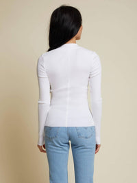 GINA SLIM MOCK NECK TOP