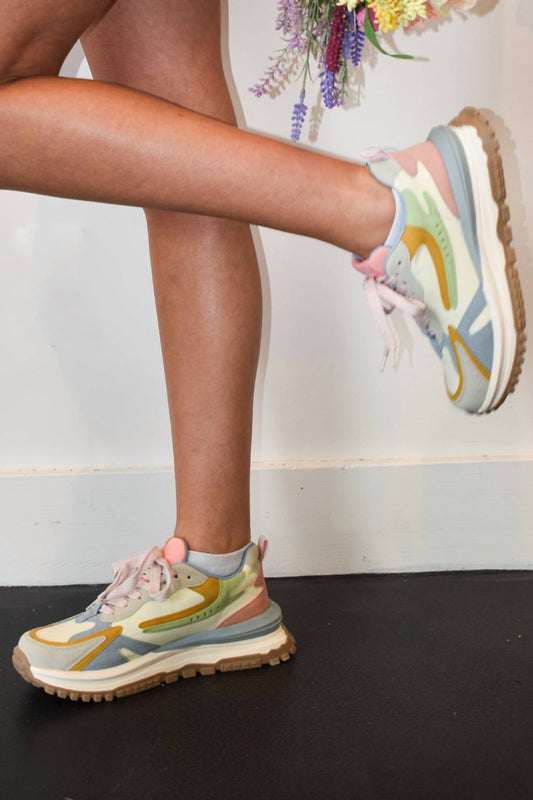 Blowfish - Women's Color Block Chunky Sneakers