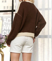 61 Jane Crochet Patchwork Cardigan Top in beige - women's cardigan - alternate view
