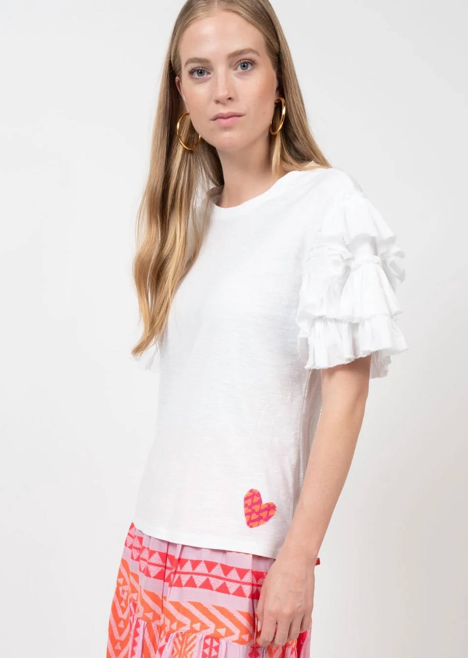 Ivy Jane - Ruffle Sleeve Top