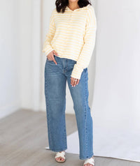 Just Black Denim - Stretch Slight Barrel Twist Jean