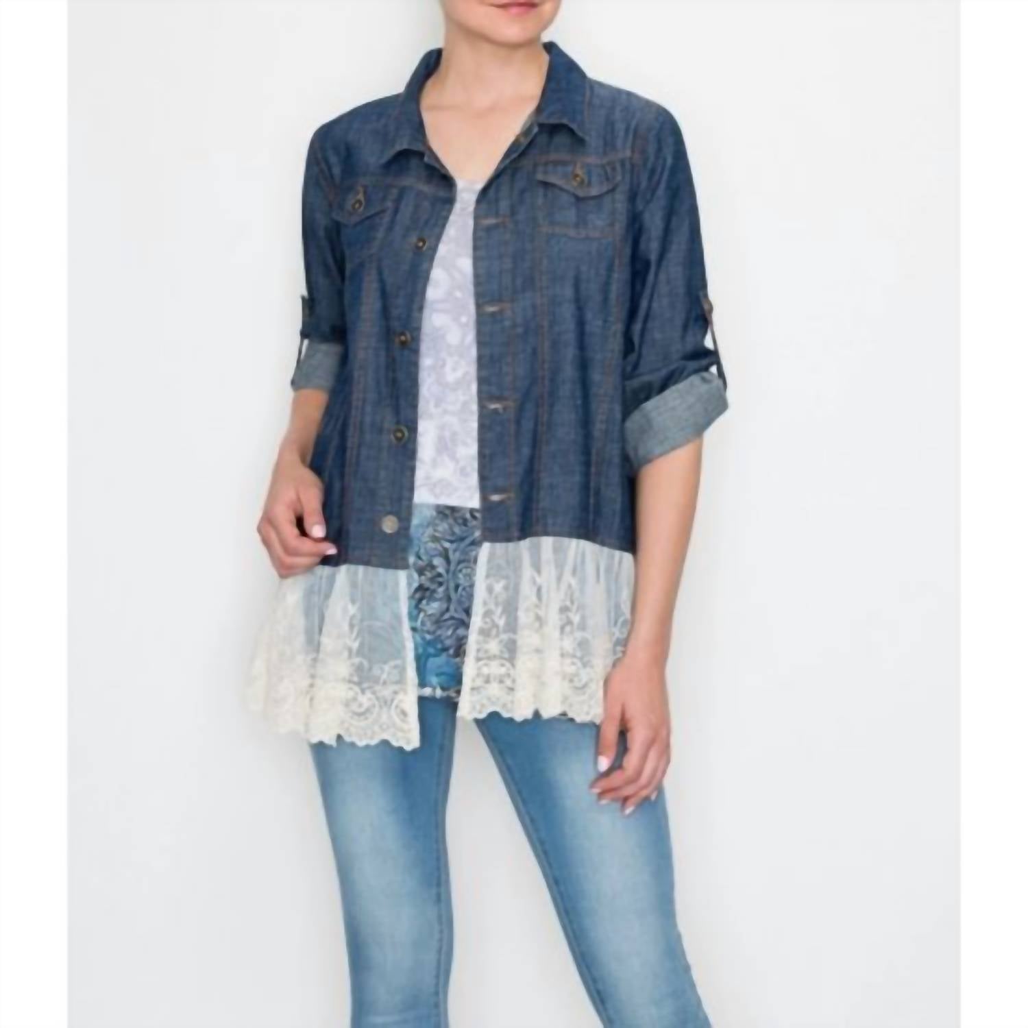 Origami - Women's Denim Jacket