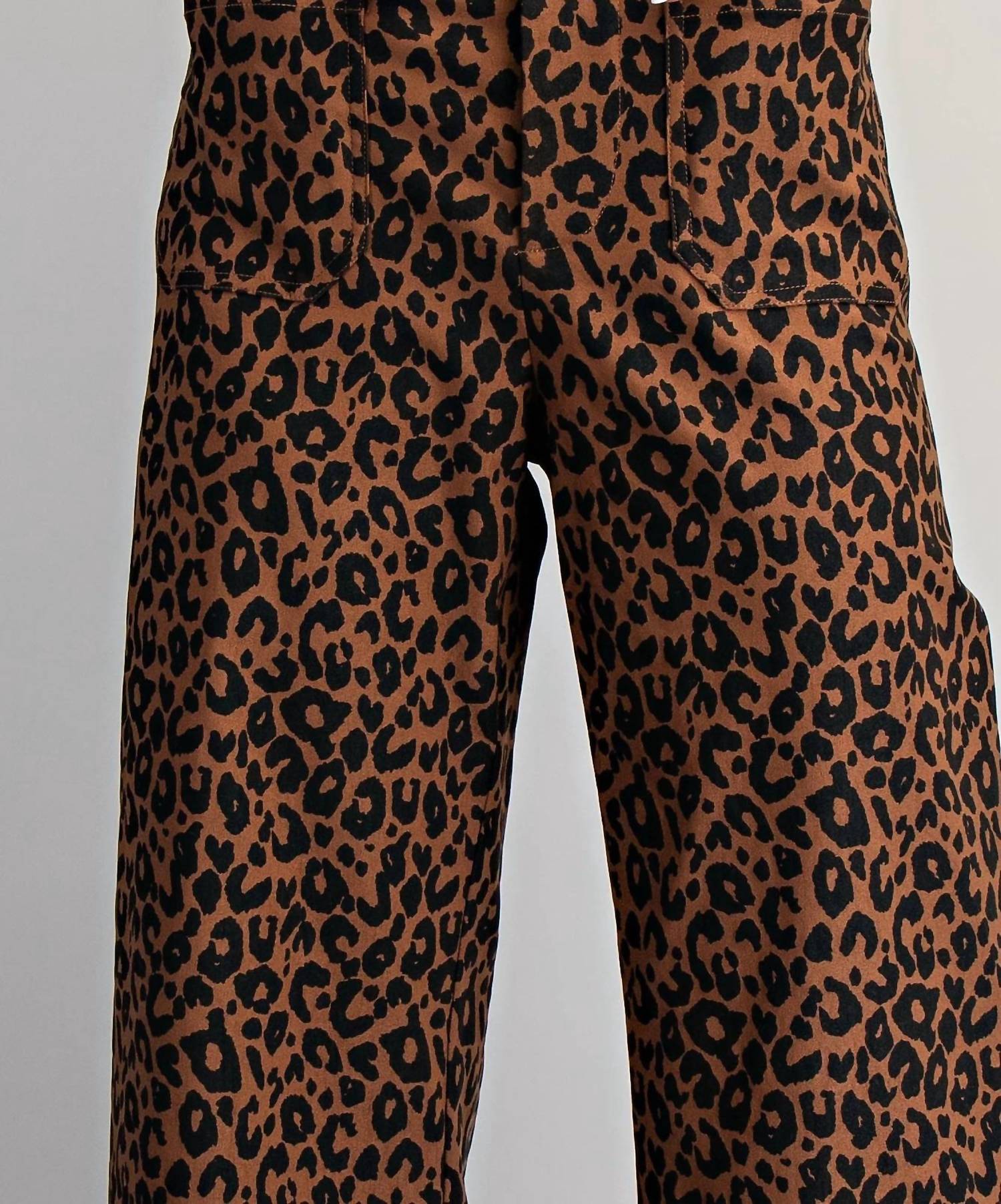 Eesome - High-rise Wide-leg Pants