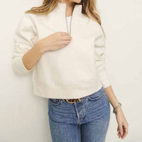 Hyfve - Zip-up Minimalist Sweatshirt