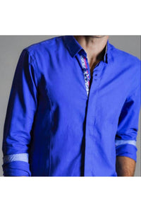 Eight X - Men's Paisley Button Down Jacquard Shirt