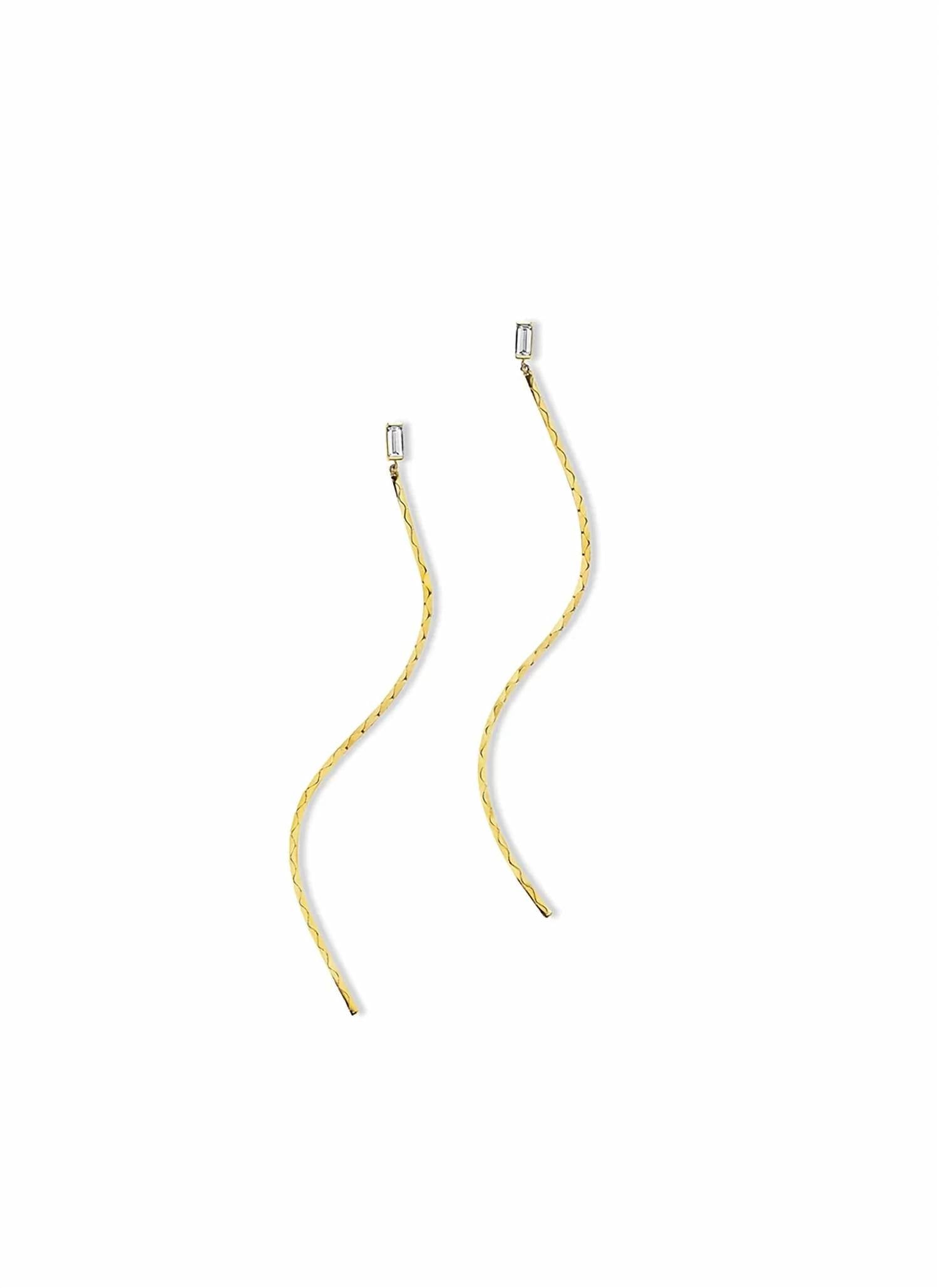 Cadar - Women's Light Drop Chain Earrings