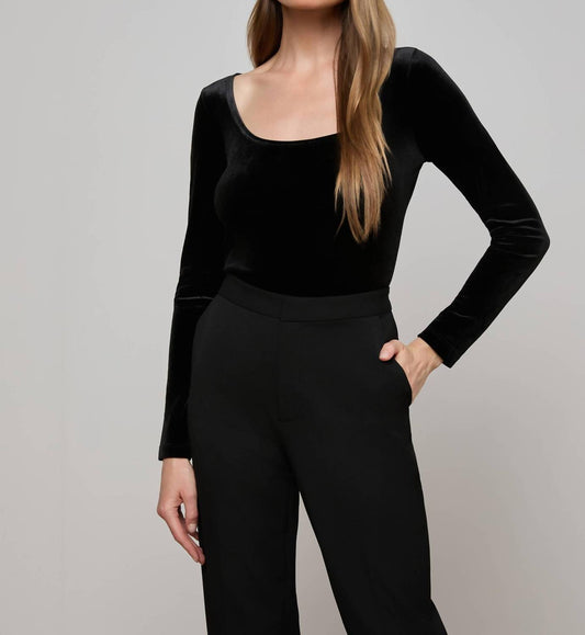 L'Agence - Jelena Velvet Top