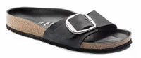 Birkenstock - WOMEN'S MADRID BIG BUCKLE OILED LEATHER SANDALS