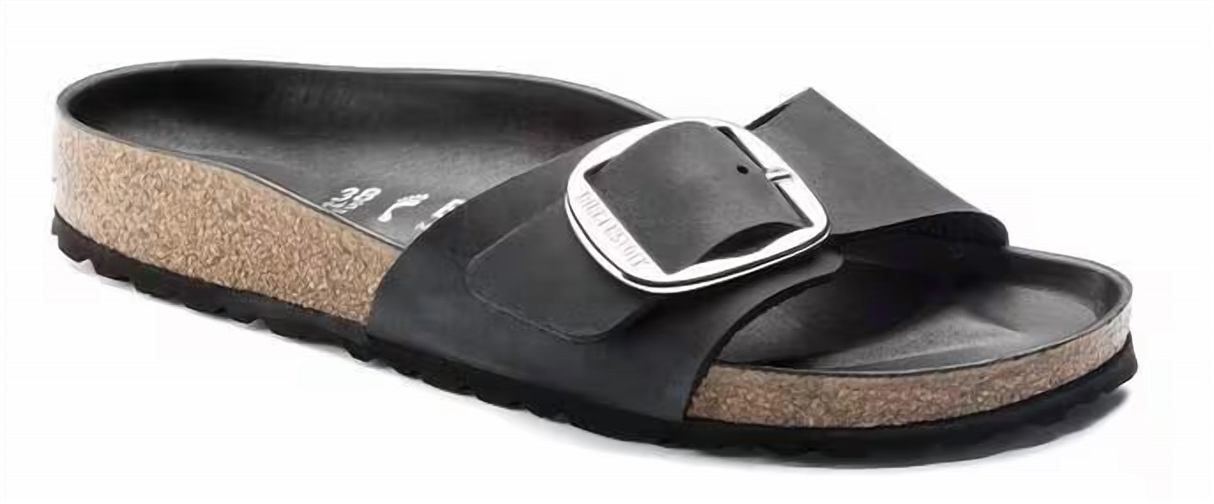 Birkenstock - WOMEN'S MADRID BIG BUCKLE OILED LEATHER SANDALS