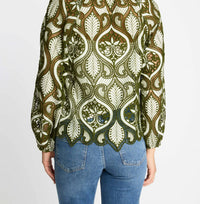 Caballero - Miki Scalloped Hem Top