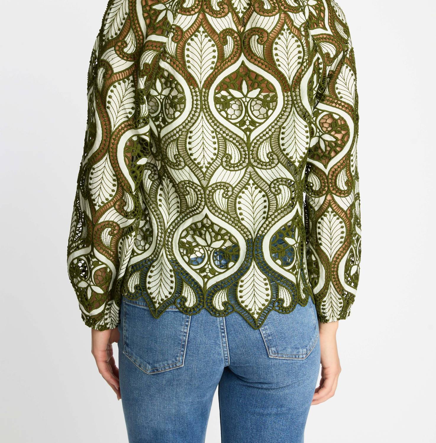 Caballero - Miki Scalloped Hem Top