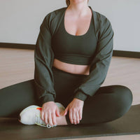 Inspira Pilates Princess Bolero in black - women's cardigan - view 4