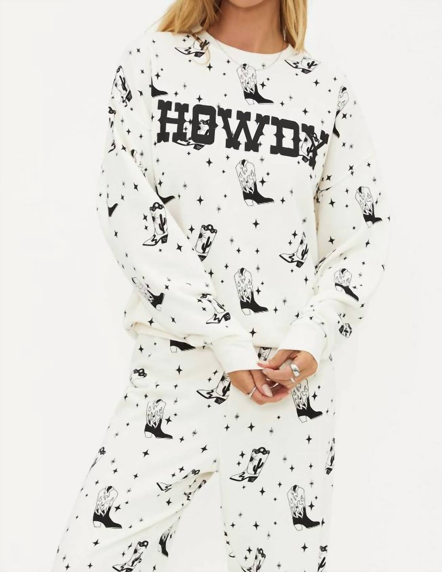 Beach Riot - Howdy Devyn Oversized Sweatshirt