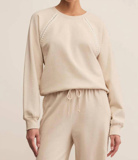 Z Supply - All Around Embroidered Sweatshirt