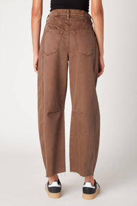 Blanknyc - Barrel Leg Garment Dye Jeans