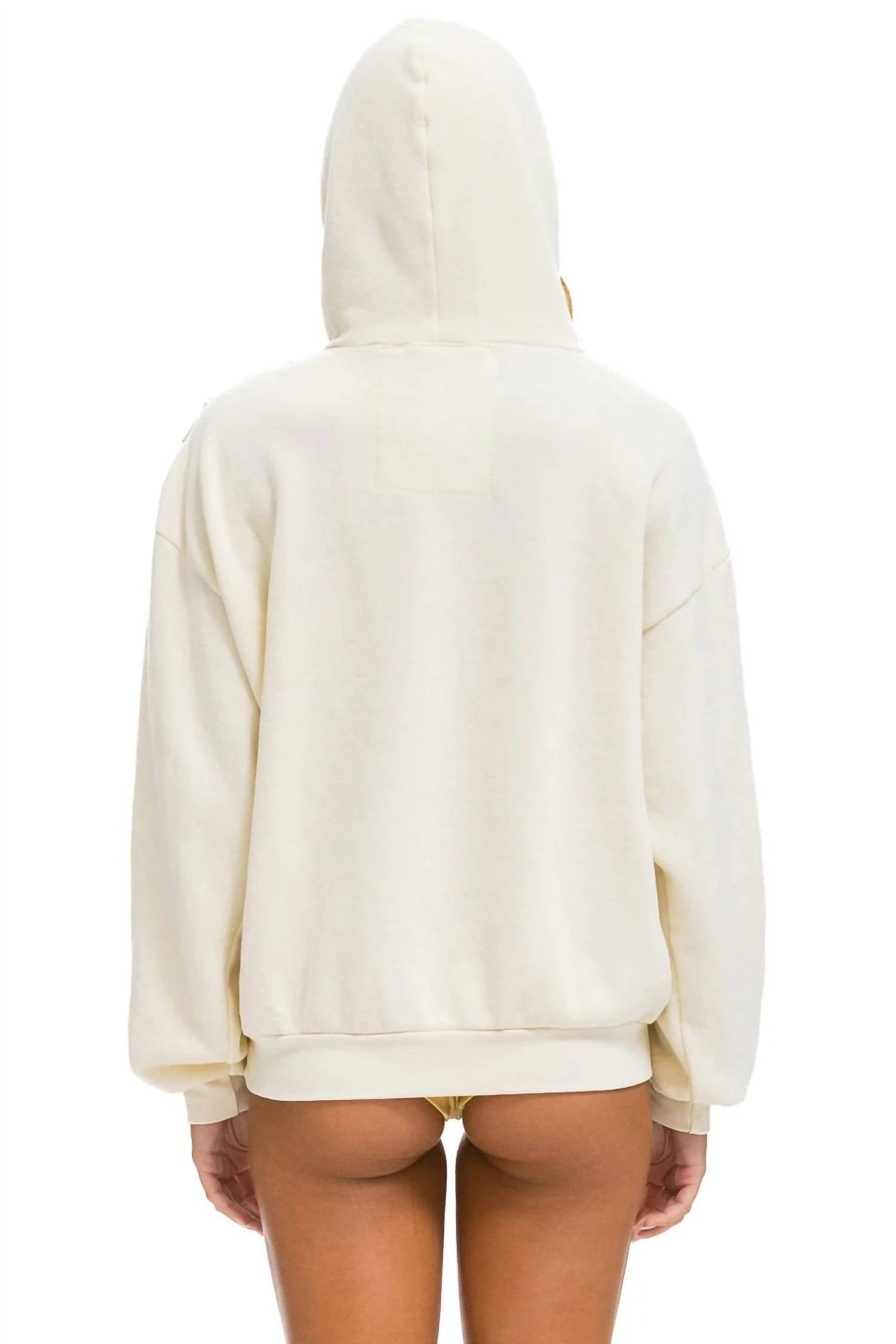 Aviator Nation - Wave Stripe 4 Relaxed Pullover Hoodie
